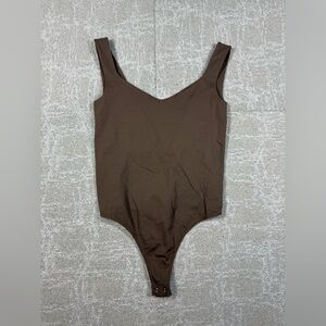 Intimately Free People Brown One Piece Body Suit Base layer Closet Staple Sz M/L